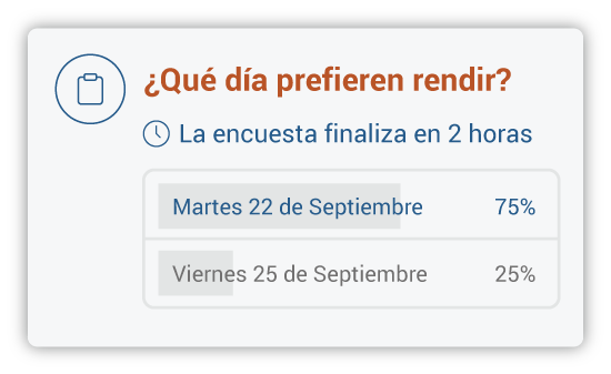 Encuestas en tiempo real